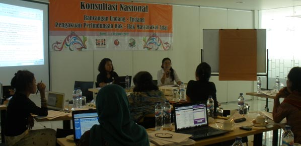 Aspirasi Kesetaraan Gender Dalam Konsultasi Draft RUU PPHMA