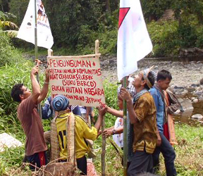 Komunitas Adat Cek Bocek Dikriminalkan di Atas Tanah Wilayah Adatnya Sendiri