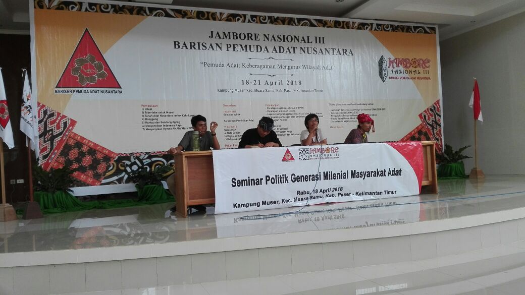 Jambore Nasional III, Pengurus Nasional BPAN selenggarakan Seminar Politik Masyarakat Adat