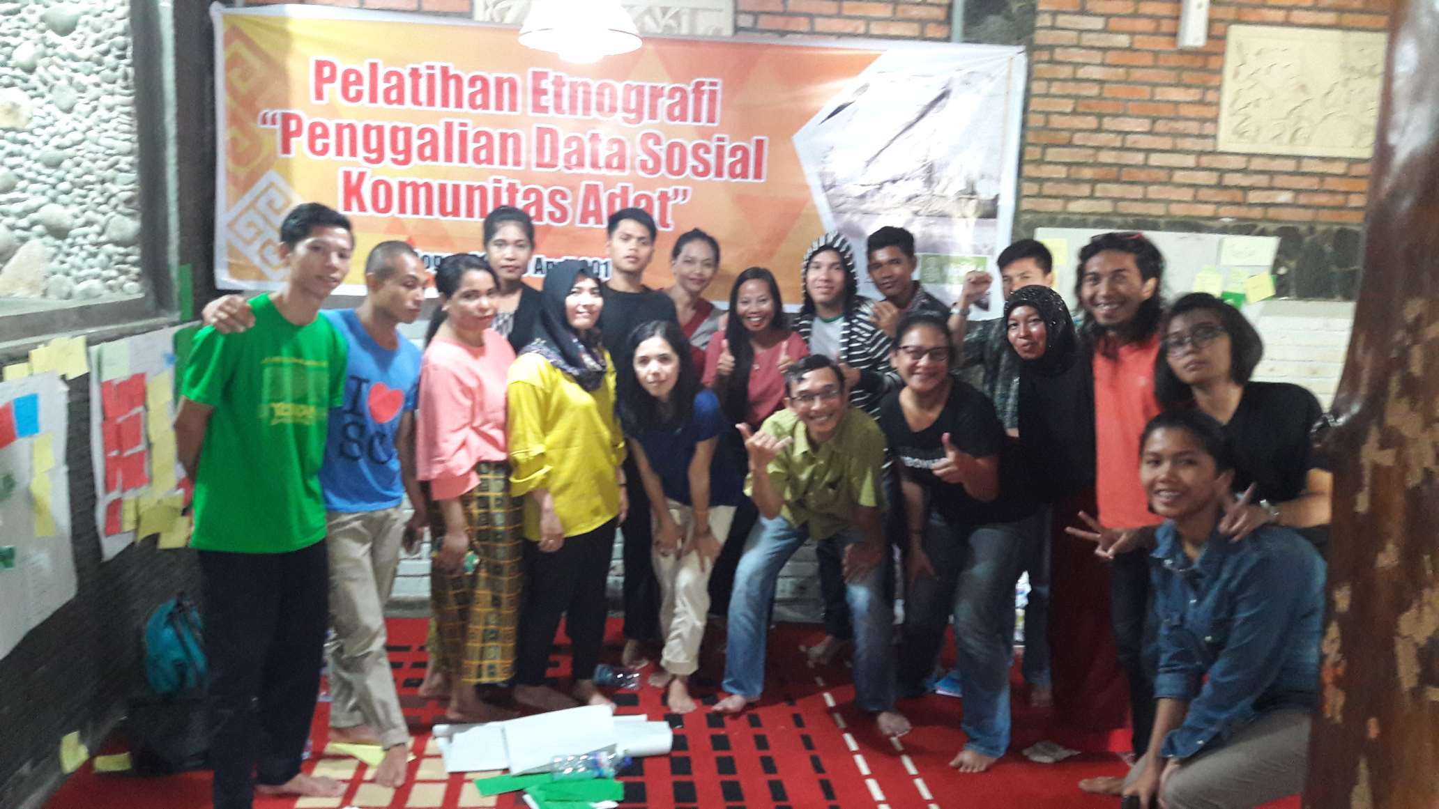 AMAN Menyelenggarakan Training Etnografi Bersama PEREMPUAN AMAN dan BPAN