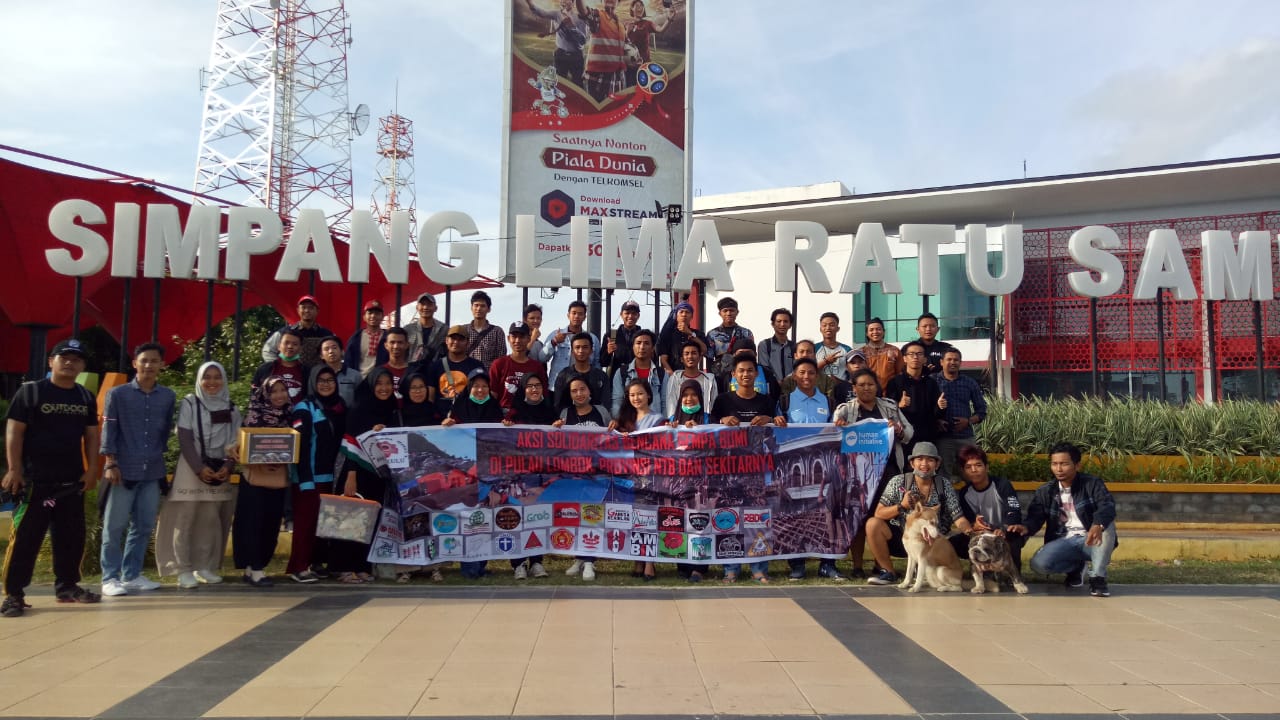 BPAN Bengkulu Bersama Organisasi Kemasyarakatan Pemuda Galang Dana Korban Gempa Lombok