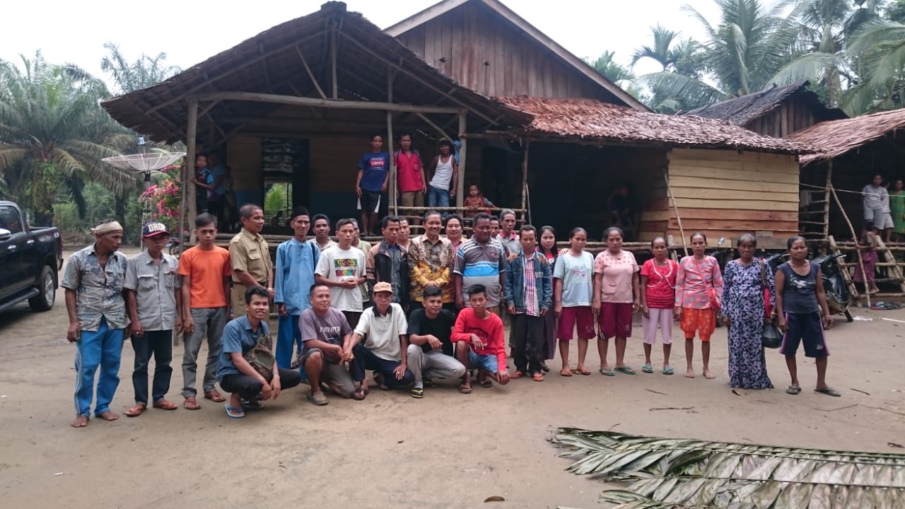 Persiapan Menyambut Ritual Adat Gawai Gedang di Talang Mamak Riau