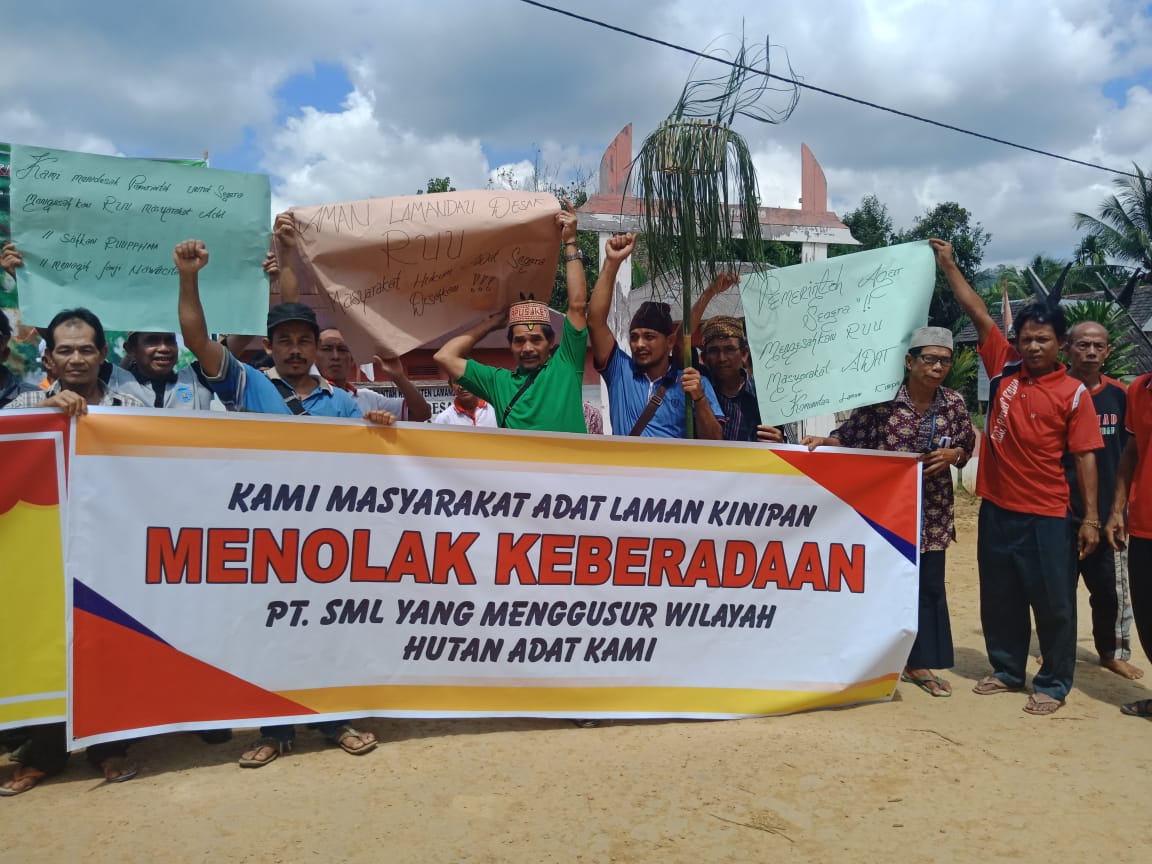 KSP Undang Bupati Lamandau dan PT. SML Selesaikan Konflik dengan Masyarakat Adat Laman Kinipan Kalimantan Tengah