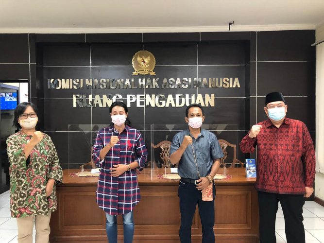 Masyarakat Adat Kinipan Kembali mengadu ke Komnas HAM RI